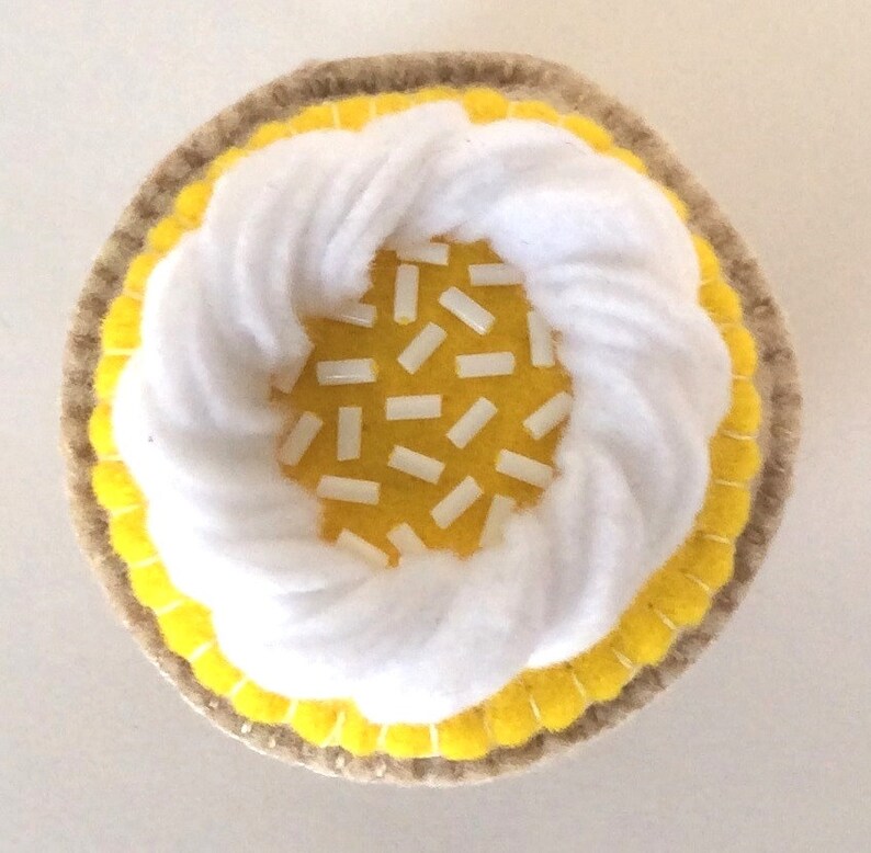 Felt Cupcake Valentine's Day Party 4 Felt Cupcakes  4 image 3