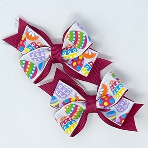 Hair bows - Hair clips - Hair bows for girls - Hair clips for toddlers - set of 2 hair bows - gift for girls