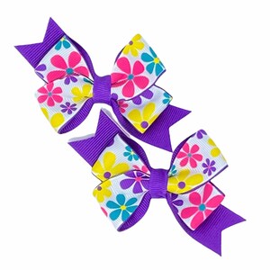 Hair bows - Hair clips - Hair bows for girls - Hair clips for toddlers - set of 2 hair bows - gift for girls