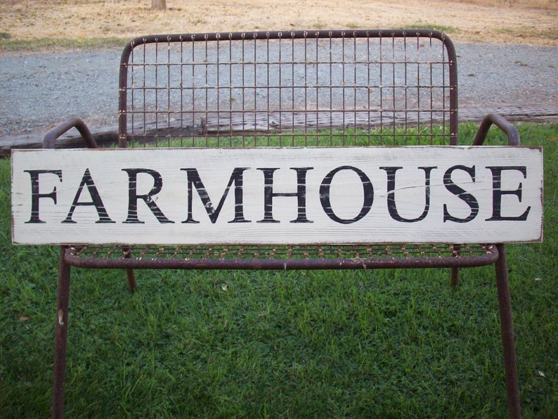 Large Farmhouse Sign / Rustic Wood Sign / Farmhouse Decor / Kitchen Wall Decor / Country Kitchen Decor image 3