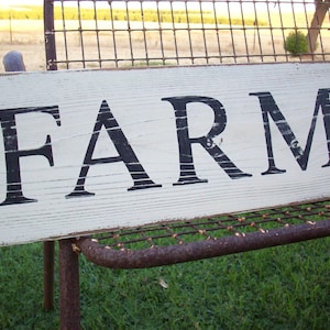 Large Farmhouse Sign / Rustic Wood Sign / Farmhouse Decor / Kitchen Wall Decor / Country Kitchen Decor image 2