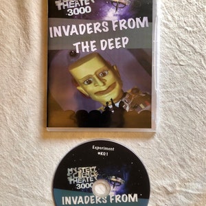 Mystery Science Theater 3000 season zero Ep. 01 Invaders from the Deep. Plus-Ep. 00 Slime People Dvd rare!!