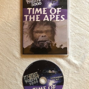 Mystery Science Theater 3000 season zero Ep. K17 Time of the Apes DVD rare!!