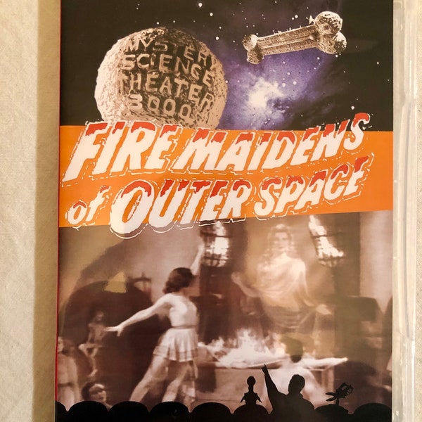 Mystery Science Theater 3000 Ep. 416  Fire maidens from outer space DVD rare!!