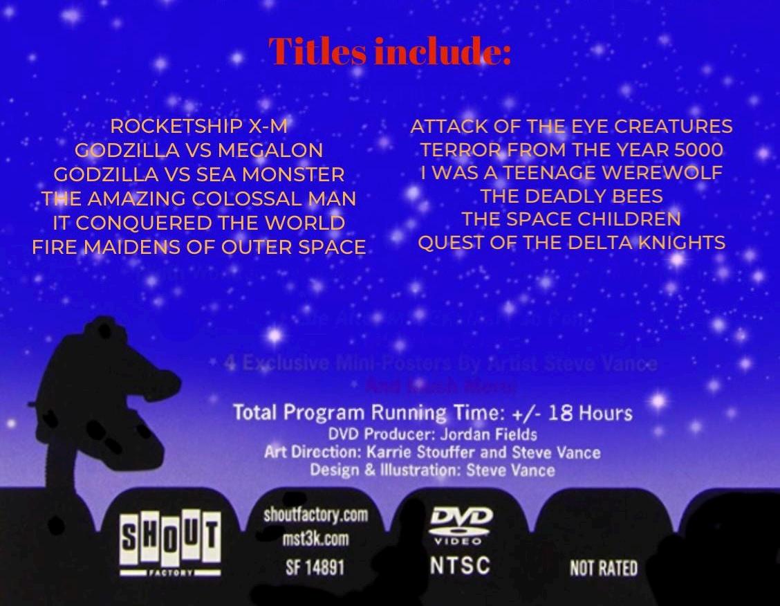 Mystery Science Theater 3000 Banned Episodes 12 Dvd Box Set! - Etsy
