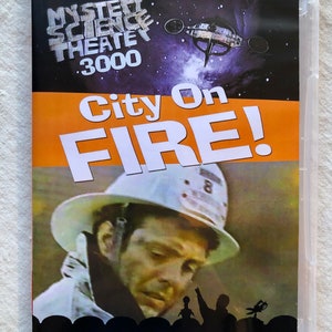Mystery Science Theater 3000 season zero Ep. K16 City on fire  DVD rare!!