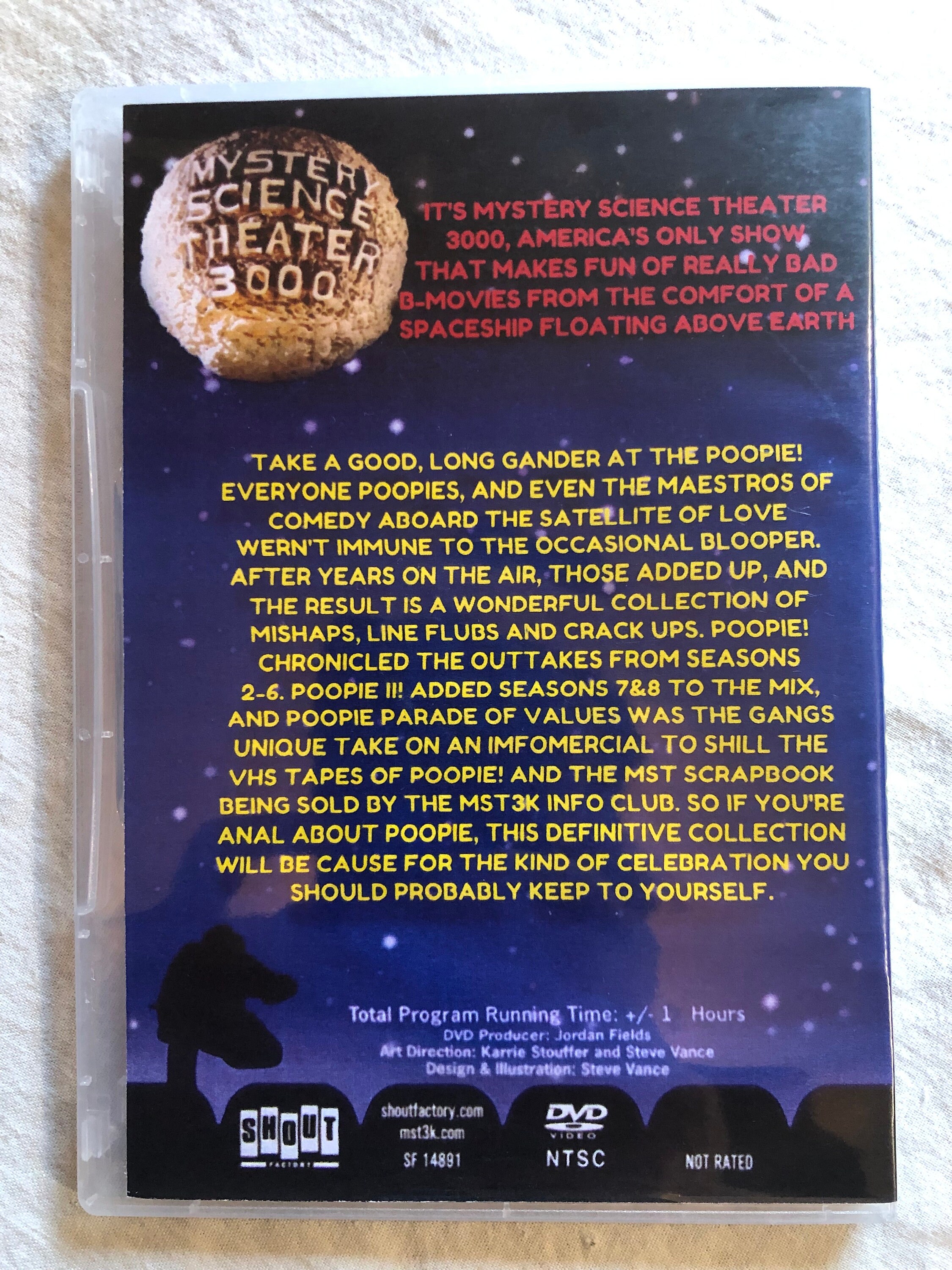 Mystery Science Theater 3000 the Complete Poopie! DVD MST3K