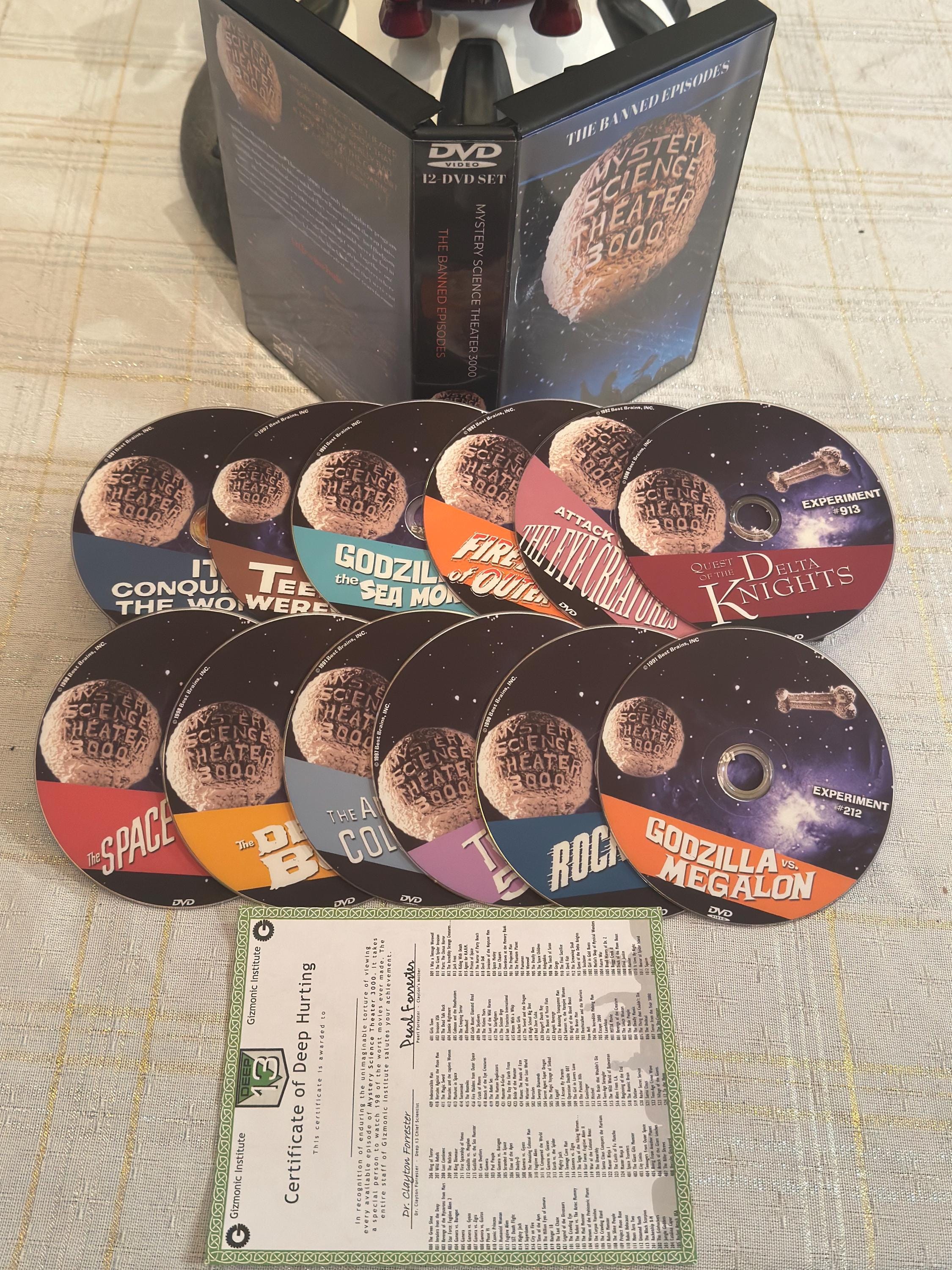 Mystery Science Theater 3000 Banned Episodes 12 Dvd Box Set