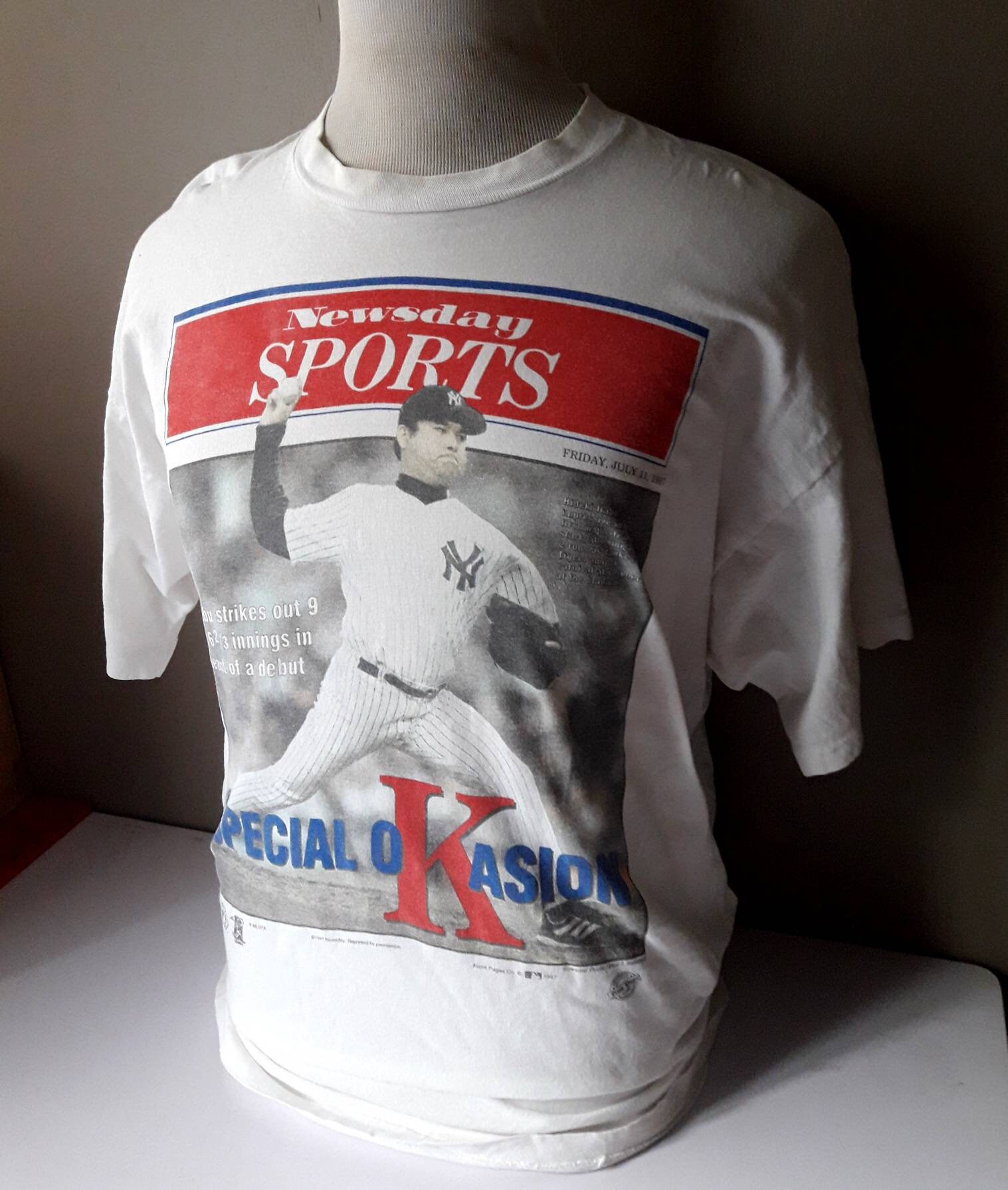 Free' Vintage 90s Front Pages Newsday SPORTS Special O - Etsy