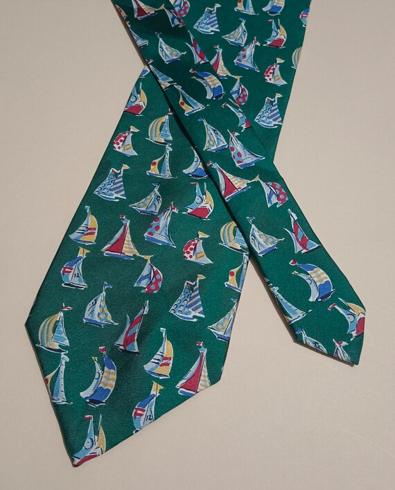 PAUL STUART Vintage Silk Men's Necktie Classic Wid