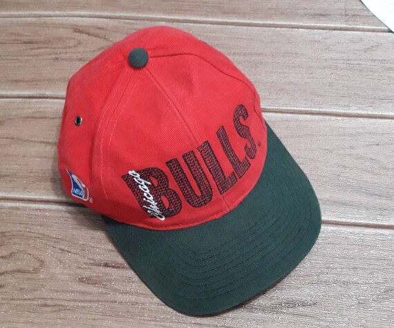 vintage bulls cap