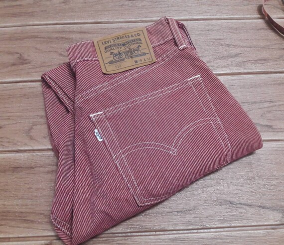 Rare Men's Vintage 90s LEVIS White Label 512 #J38
