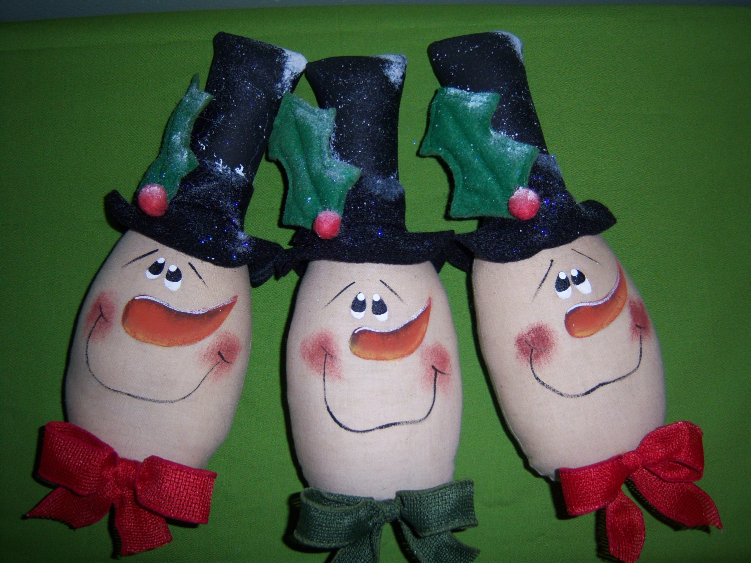 ~PaTTeRn~PRiMiTiVe WiNTeR HoLiDaY TRee BoWL FiLLeRs SiTTeR ORniE CuPBoArd TuCkS~