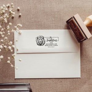 a close up of a envelope with a stamp on it