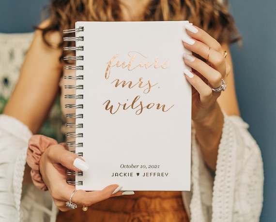 Wedding Guest Book Wedding Book Bride to be Gift Custom Wedding Planner Wedding Planner Wedding Planner Organizer