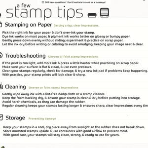 A few stamping tips