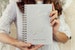 Grey Wedding Planner Book, Real Gold Foil, Custom Wedding Planner Book, Personalized Wedding Planner, Bridal Shower Gift 