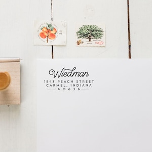 Return Address Stamp, Personalized Stamp, Custom  Wood Handle Stamp, Custom Return Address Stamp, Simple, Awesome, Amazing #Sweet&Simple4