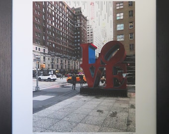 NYC, New York, "NYC Love", Photography, Illustration, Mixed Media, Sold Unframed
