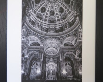 Milwaukee, Wisconsin, "Basilica of Saint Josaphat",Mixed Media available in 8"x10" or 11"X14" Sold Unframed