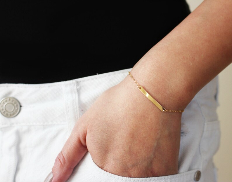 etsy bar bracelet