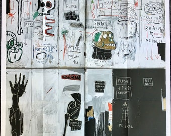 Basquiat Flesh and Spirit poster