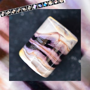 Cuentas de vidrio para lampwork, cilindros con orificios grandes, múltiples opciones