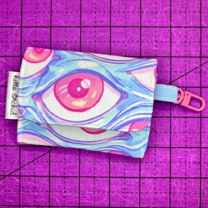 Eyes Wallet Card Holder