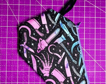 Coffin Wallet Pouch Wristlet