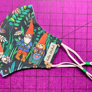 Face Mask - Gnome, Garden Gnomes