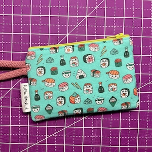 Sushi Card Wallet, Keychain