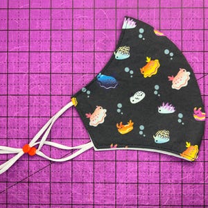 Fabric Face Mask - Sea Slugs, Nudibranchs
