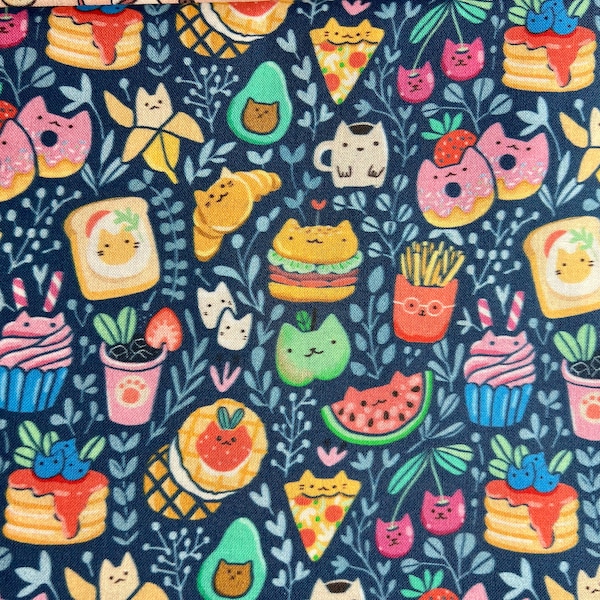 Face MASK - Kitty Cat Foods Snacks