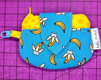 Banana Cats Wallet/Coin Pouch