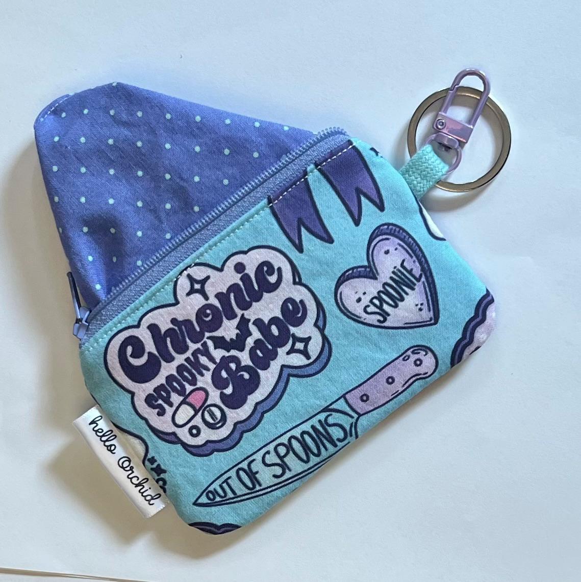 Chronic Cutie, Disability - Card Wallet, Keychain - Etsy