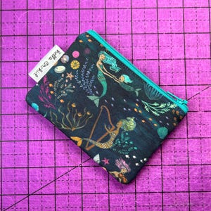 Portefeuille sirènes et cartes de musique, porte-clés