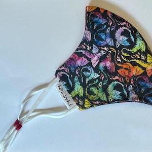 Dragons Rainbow Face Mask - Color Options!