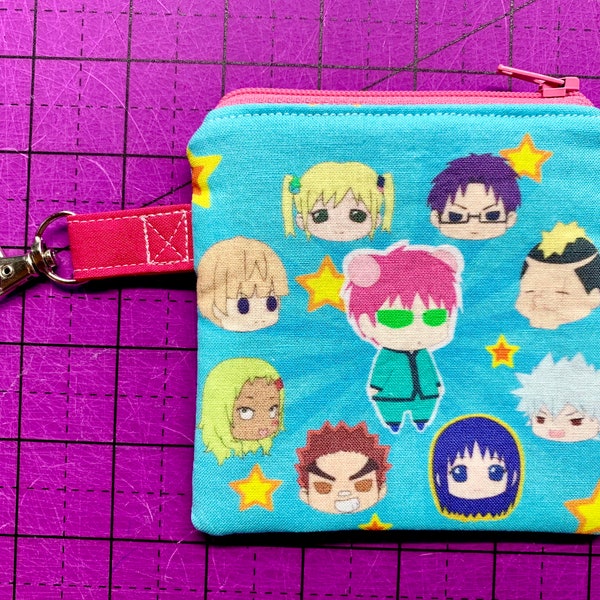 Anime Characters Pouch Small Wallet