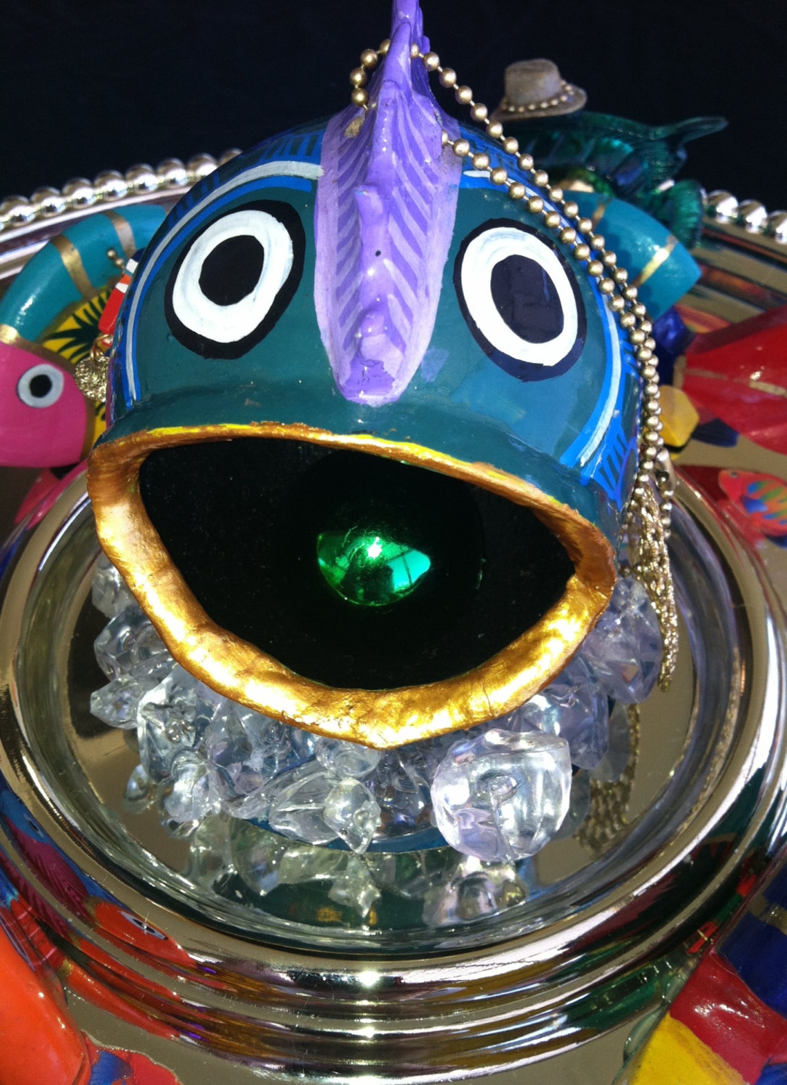 Go Fish Candy Dish Etsy