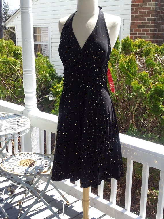 Summer Evening halter top dress