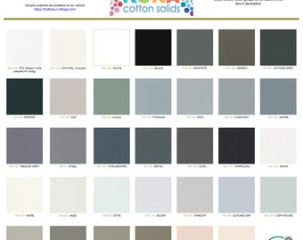 Robert Kaufman Kona Solid Color 100% Cotton Fabric - Color Group A