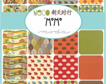 Neco MoMo Charm Pack 5" x 5" Squares from Moda 42 Squares in Pack