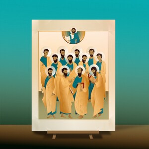 Icon of the twelve apostles
