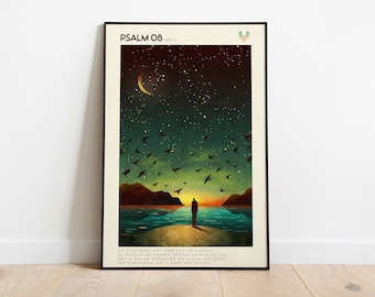 Psalm 8 What then is man? (also available in ENGLISH!)