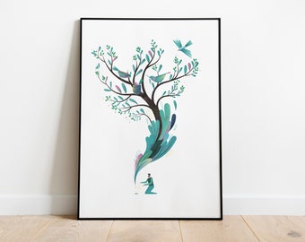 Art print Parable of the Mustard Seed.