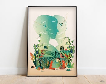Artprint Song of Songs, catch the foxes