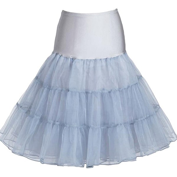 50er Jahre Stil Petticoat, Retro Unterrock, Einheitsgröße Farben nach Wahl