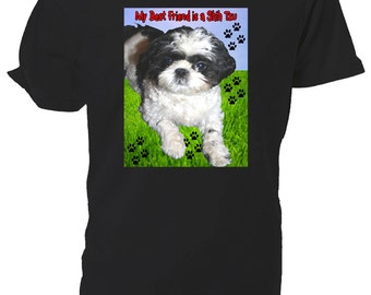 Choice of size /& colours! Shih Tzu Dog T shirt
