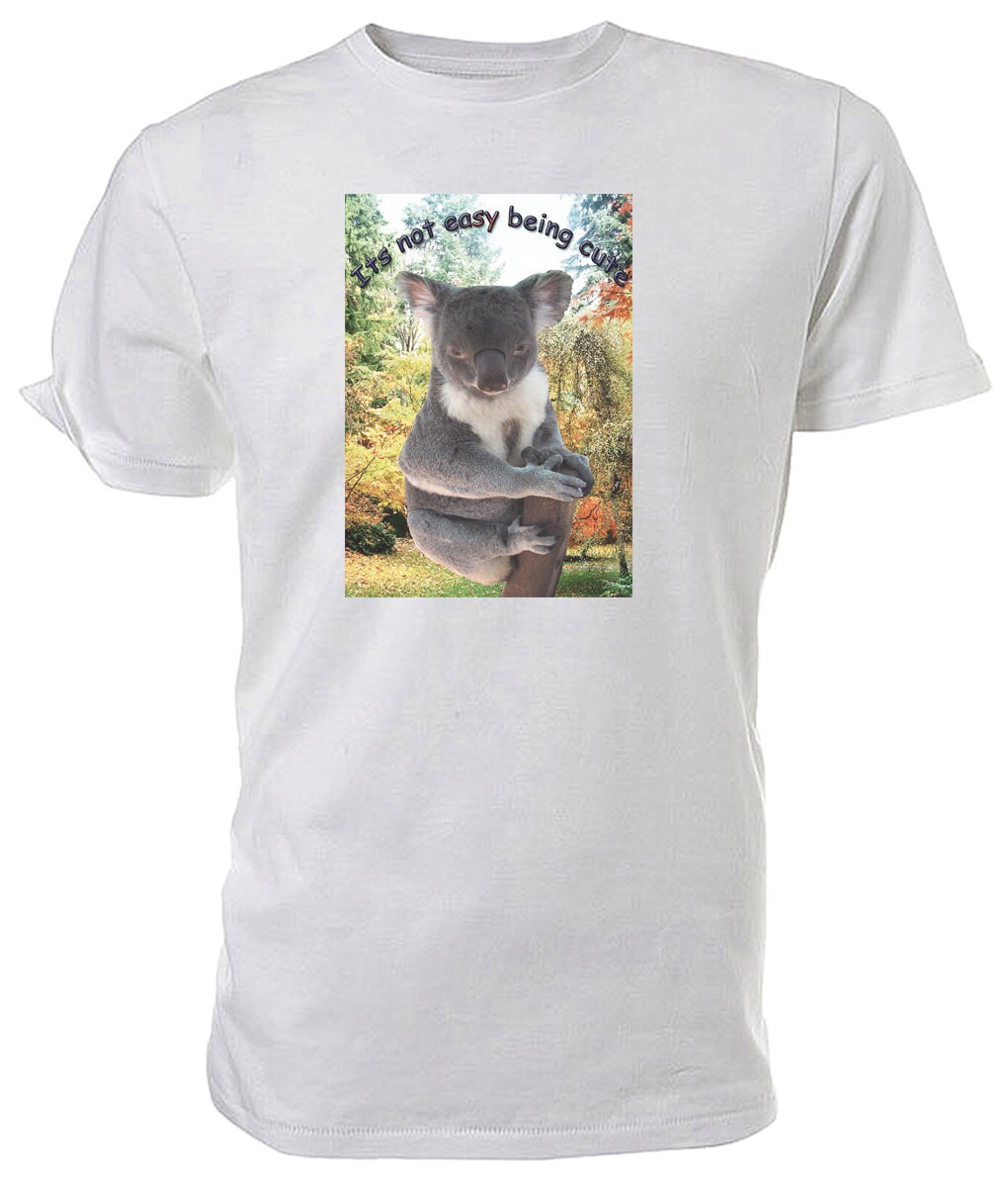 t shirt with koala