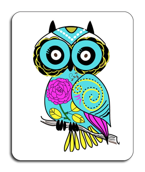 Owl Mouse Mat Mouse Pad